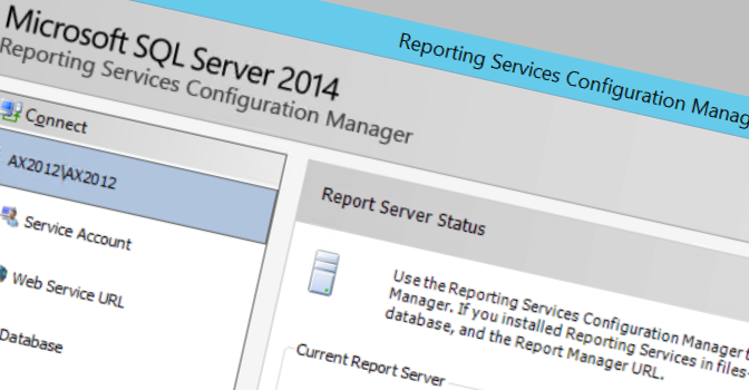 Microsoft SQL Server 2014 SSRS Instanzen
