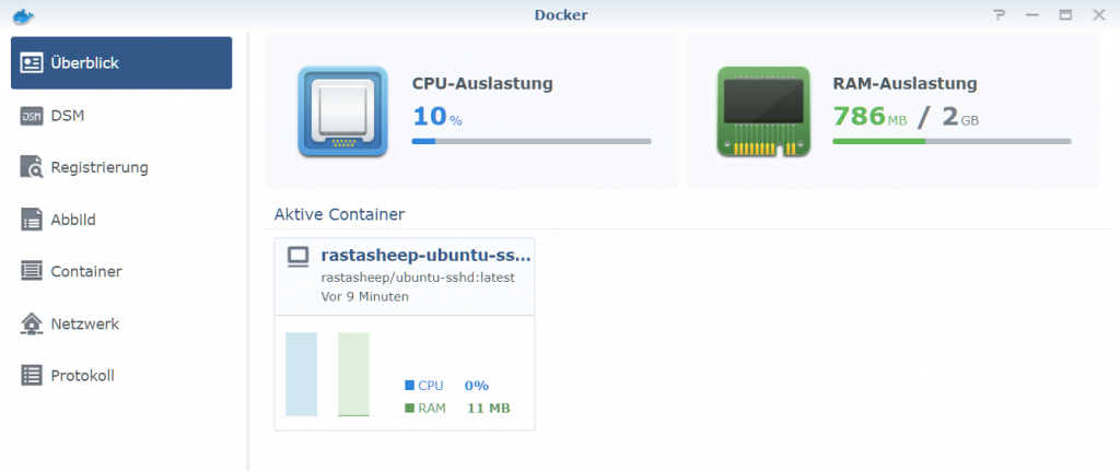 Docker Container with Synology DSM | UNBLOG