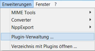 Notepad++ Compare Plugin Installieren