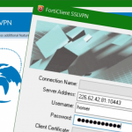 FortiClient VPN Post Login Script