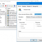 Protect Accounts by Active Directory Protected Users