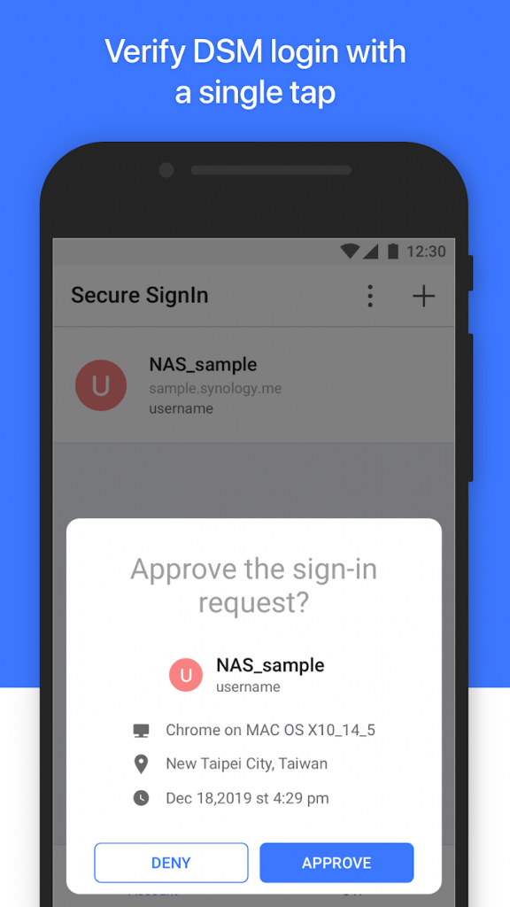 Synology Secure SignIn App Android