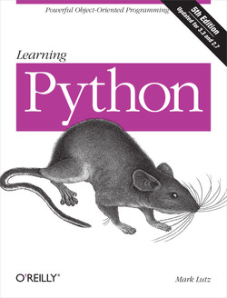 O Reilly Learning Python ISBN: 9781449355739