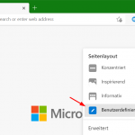 Microsoft Edge Neue Tabs ohne MSN-News öffnen