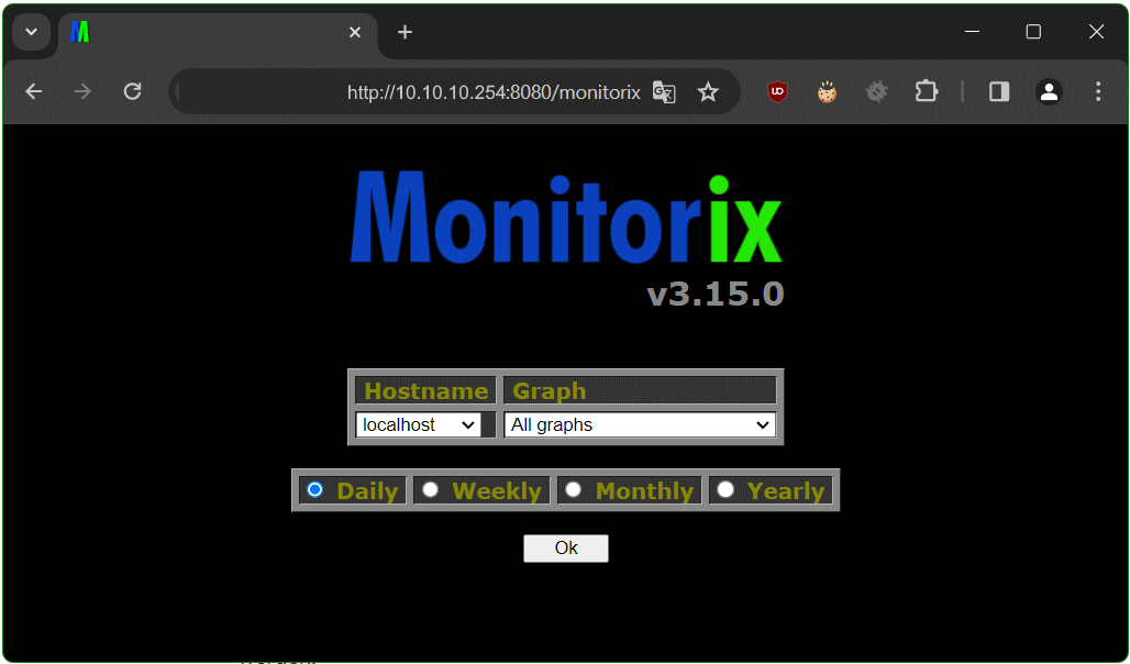 Monitorix Network Diagrams Debian