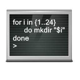 mkdir multiple directories for i in do